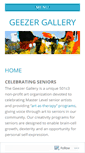 Mobile Screenshot of geezergallery.com